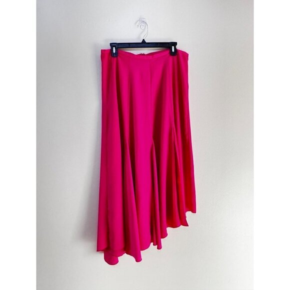 ASOS maxi asymmetrical pink skirt size 12 new - Picture 2 of 4